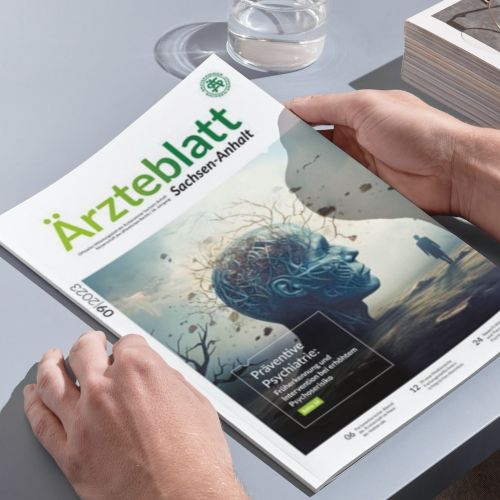 Cover des &Auml;rzteblatt Sachsen-Anhalt
