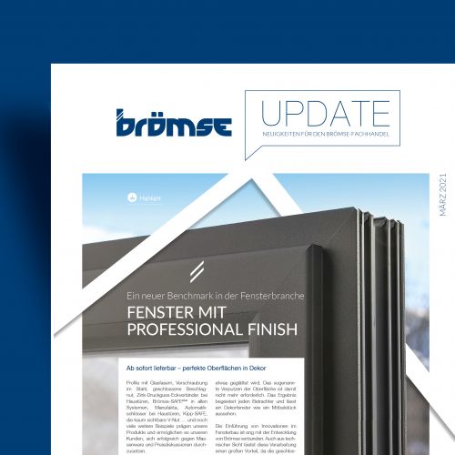 Br&ouml;mse Fenster und T&uuml;ren Unternehmensmagazin