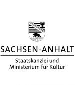 Logo der Staatskanzlei und des Ministeriums für Kultur Sachsen-Anhalt