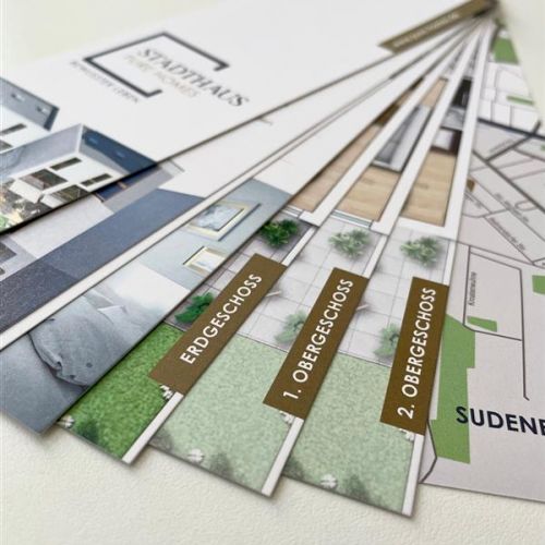 Print Design Pure Homes MCM Immobilienkonzepte GmbH
